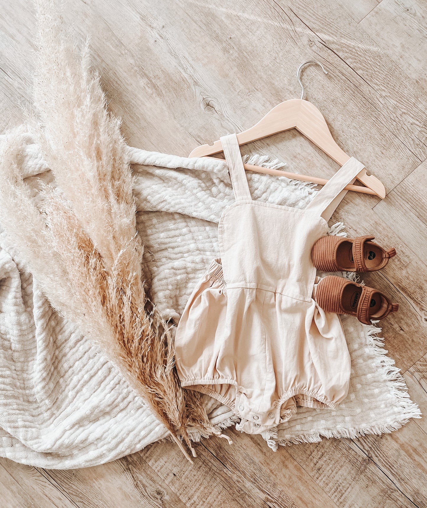 Cassie cotton romper