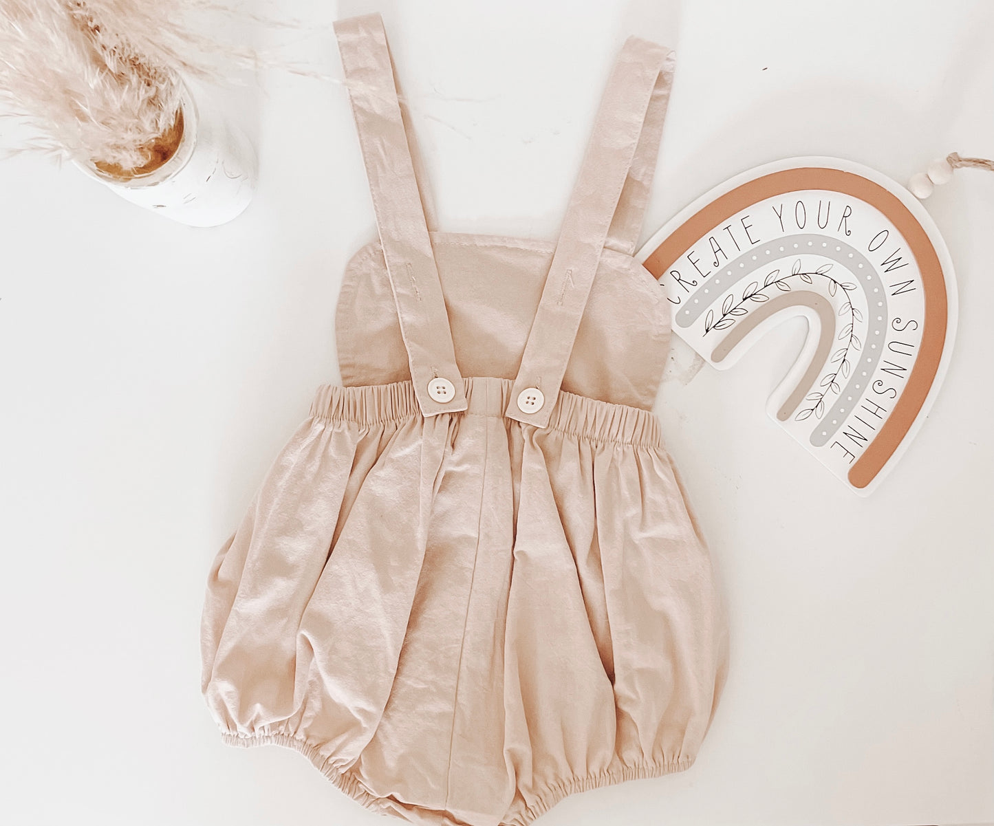 Cassie cotton romper